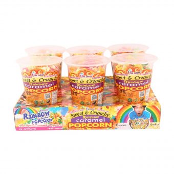 Sweet & Crunchy Rainbow Popcorn